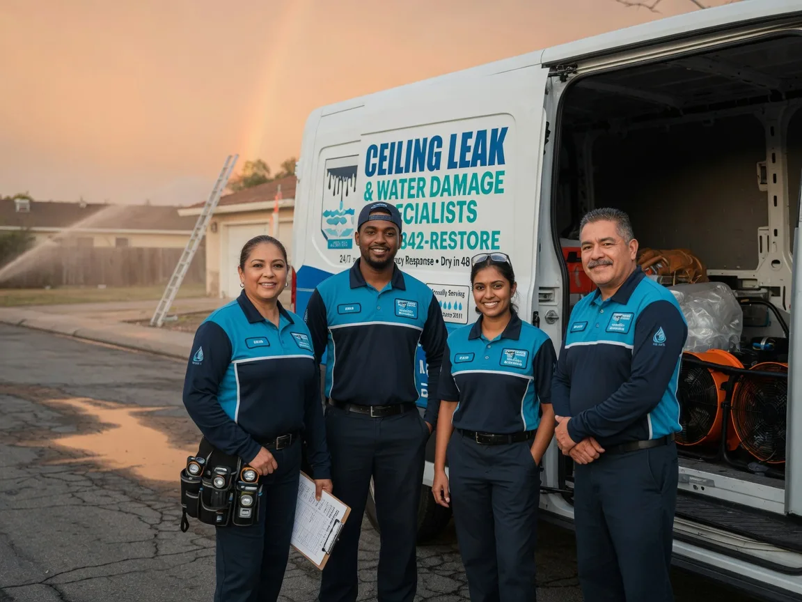 Ceiling Leak Cleanup company in Easton, MN