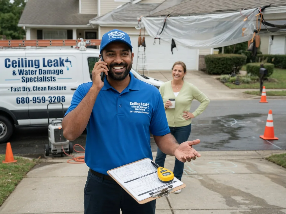 Ceiling Leak Cleanup Easton, MN FAQs